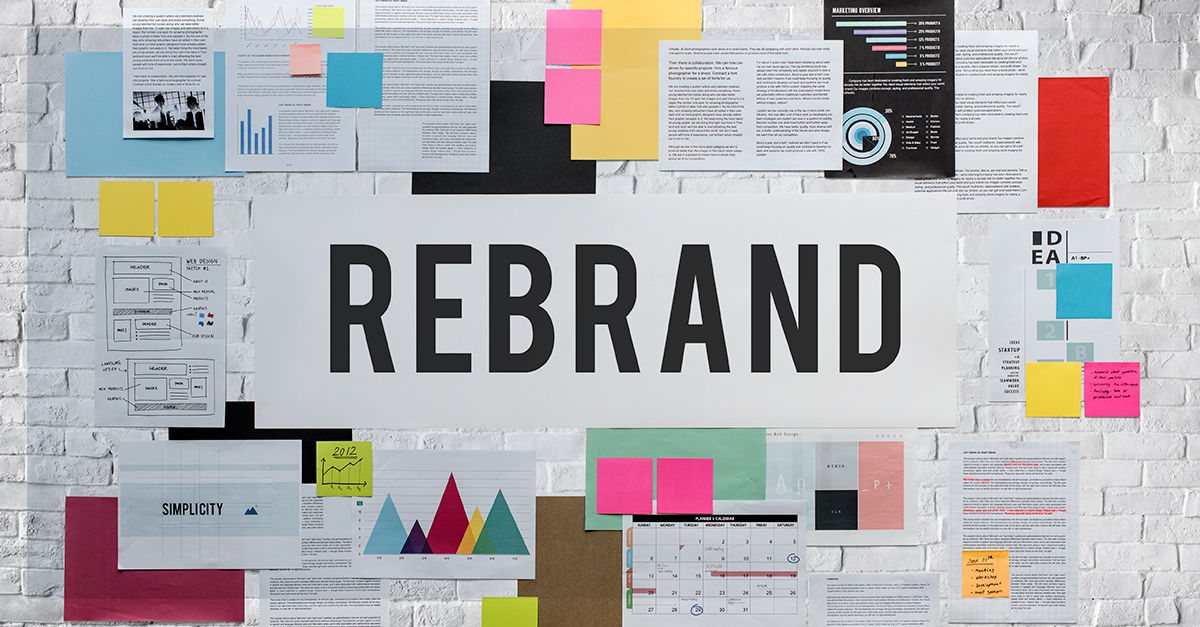 Até que ponto é considerável um rebranding visual?